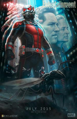 漫威第三阶段《蚁人》(Ant-Man)发布概念海报 漫威第三阶段《蚁人》(Ant-Man)发布概念海报