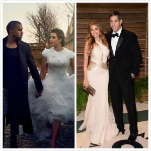 Kimye大婚 Sofia Vergara分手 Kimye大婚 Sofia Vergara分手