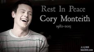 Glee主演Cory Monteith去世(死因公布) Glee主演Cory Monteith去世(死因公布)